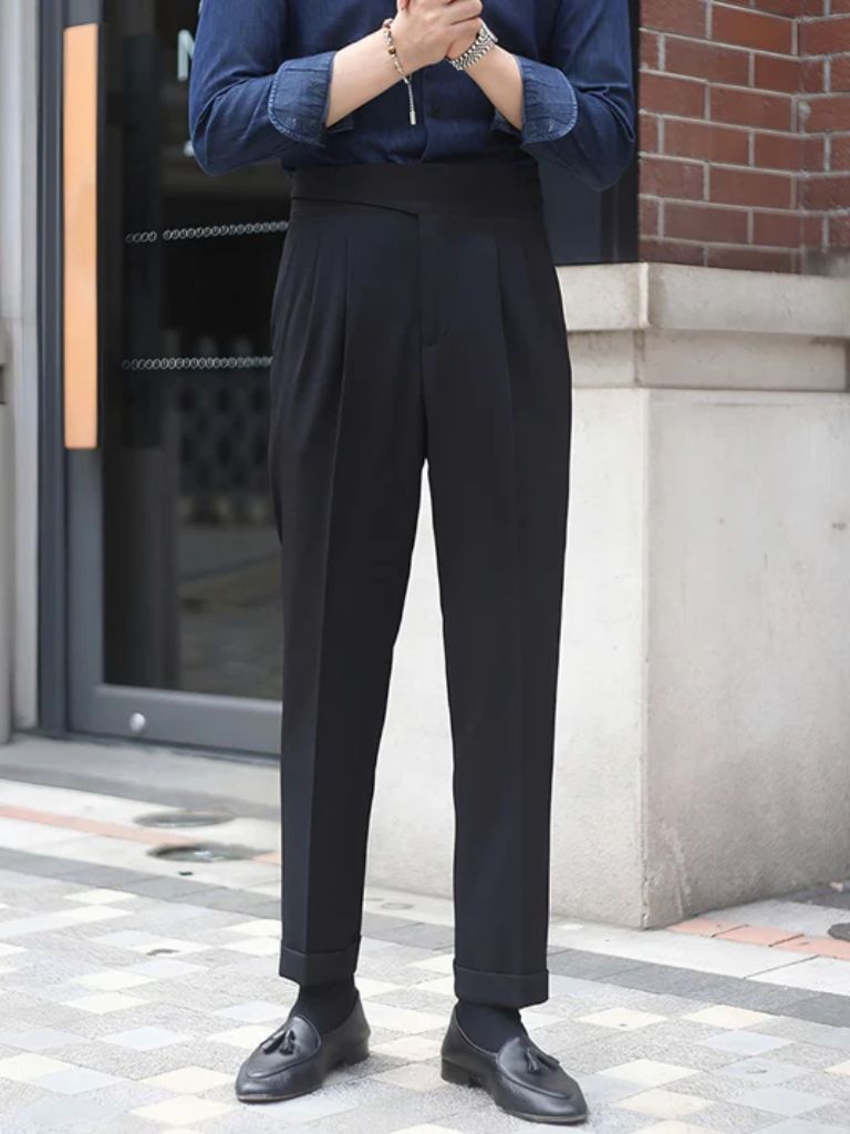 Eleganckie Spodnie Sztruksowe