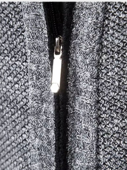 Elegancka kamizelka z pełnym zamkiem błyskawicznym