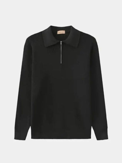 Basic Half-Zip Sweater
