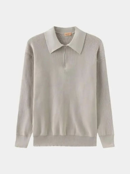 Basic Half-Zip Sweater