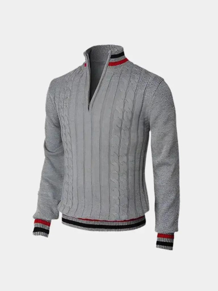 Sweter z Półgolfem na Zamek