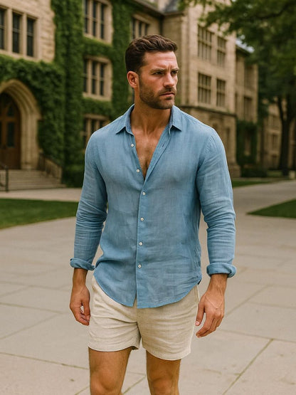 [SPECIAL SET] Summer Linen Shirt Reverie