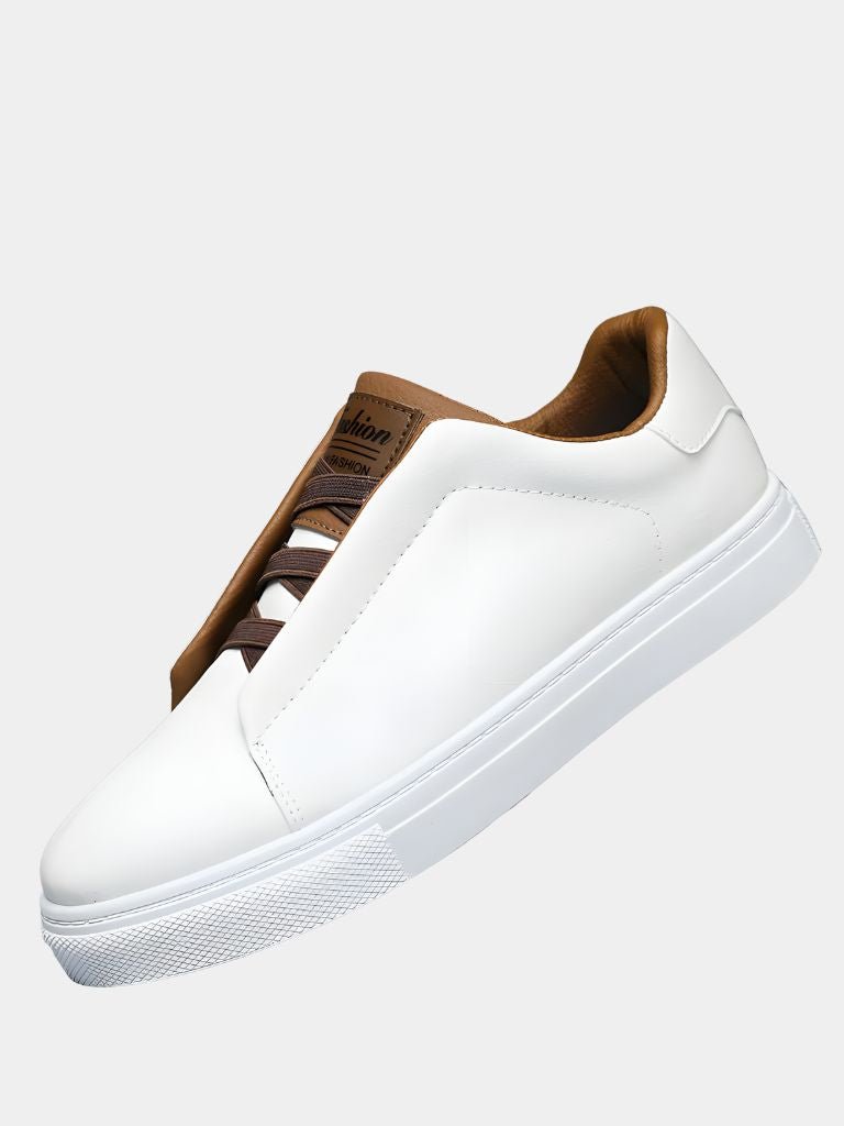 Niezbędne Nowoczesne Skórzane Sneakersy