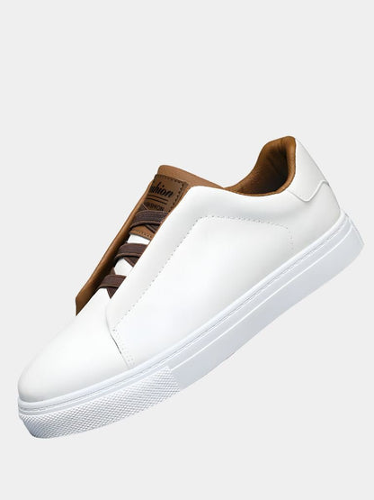 Niezbędne Nowoczesne Skórzane Sneakersy