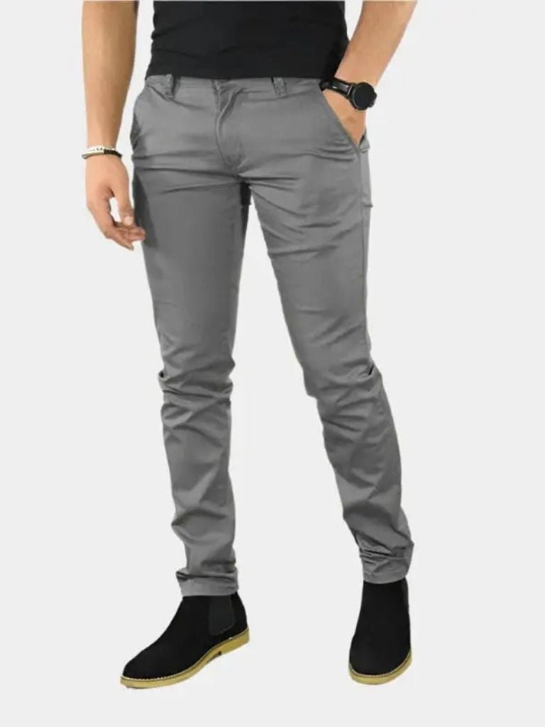 Niezbędne Spodnie Slim Fit Proste