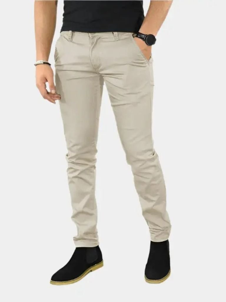 Niezbędne Spodnie Slim Fit Proste