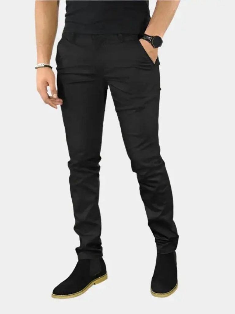 Niezbędne Spodnie Slim Fit Proste