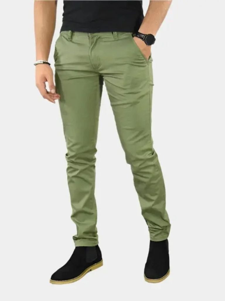 Niezbędne Spodnie Slim Fit Proste