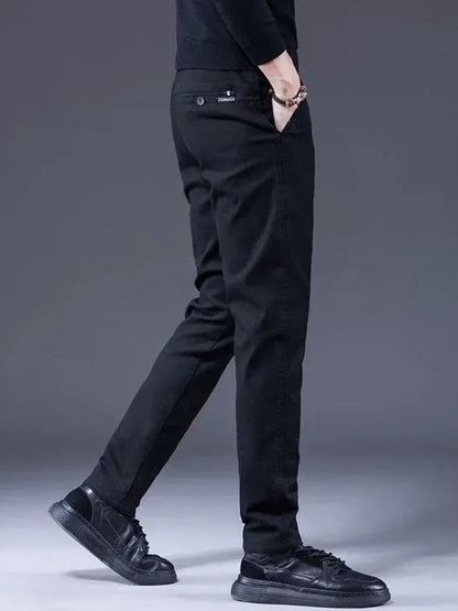 Essential Stretch Straight Trousers