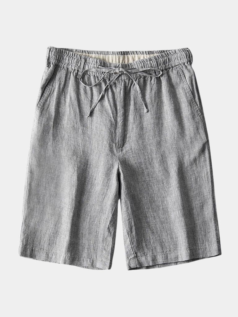 Szorty lniane Gris Mariner
