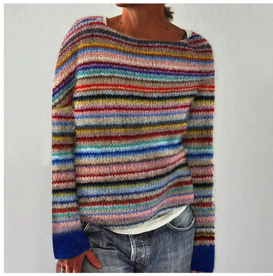 VERONIQUE | RETRO WINTER PULLOVER