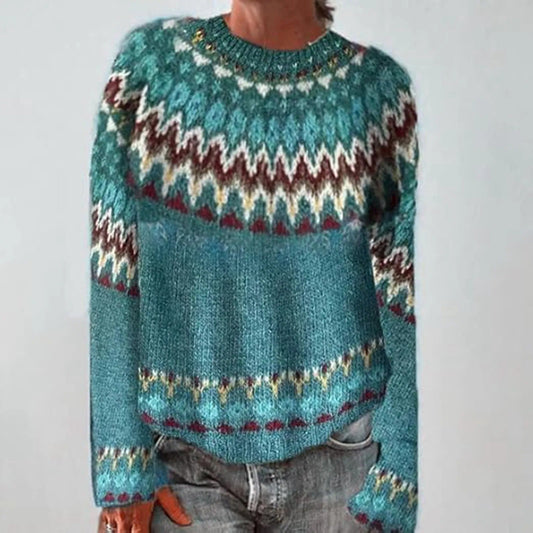 MARIT | RETRO WINTER PULLOVER