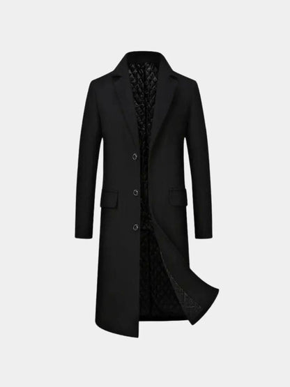 Men's Wool Trench Coat