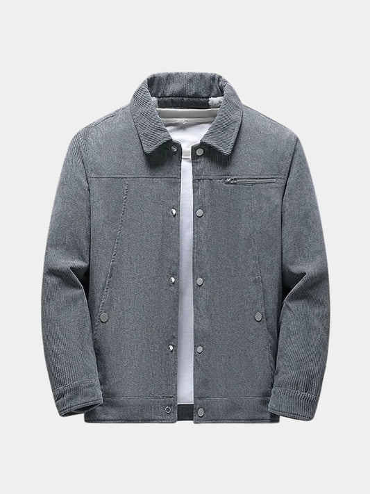 Minimalistyczna Kurtka Corduroy Sherpa