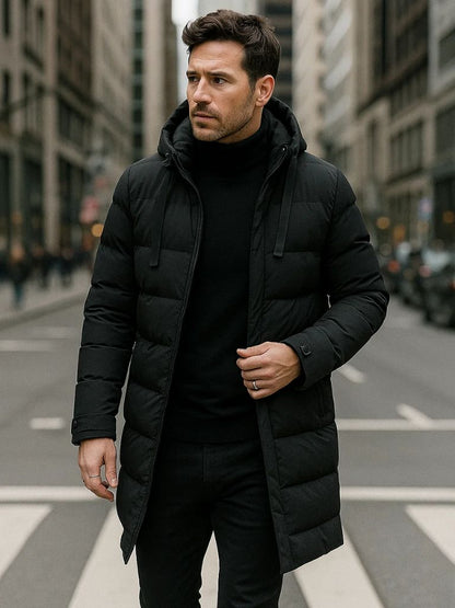 Minimalist Long Down Jacket