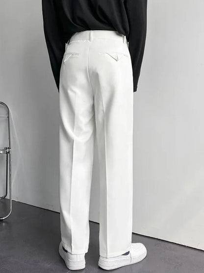 Minimalist Old Money Style Trousers