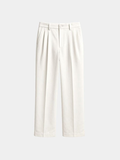 Minimalist Old Money Style Trousers