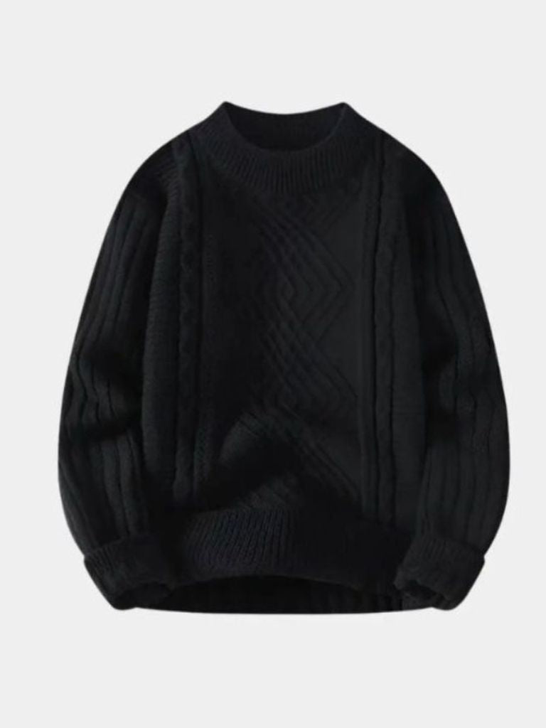 Minimalistyczny Sweter Teksturowany