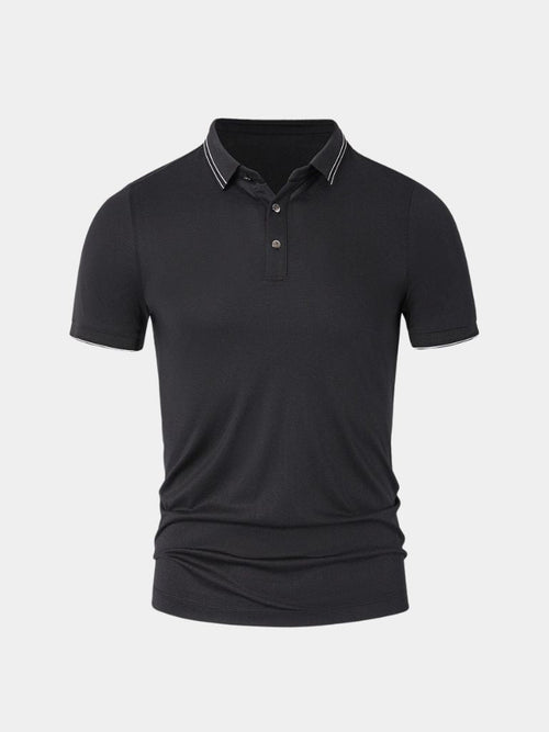 Polo z obsydianowym wykończeniem