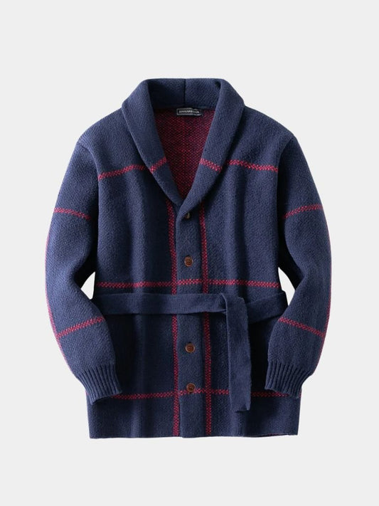 Sweter Płaszcz z Paskiem Rzym