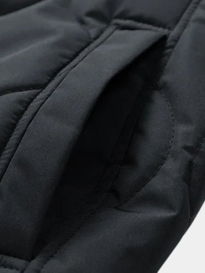 Kurtka Bomber Padded z Rękawami Sherpa