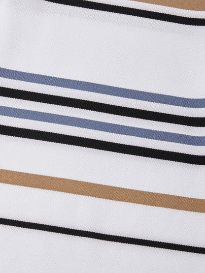 Polo w paski zachodu słońca