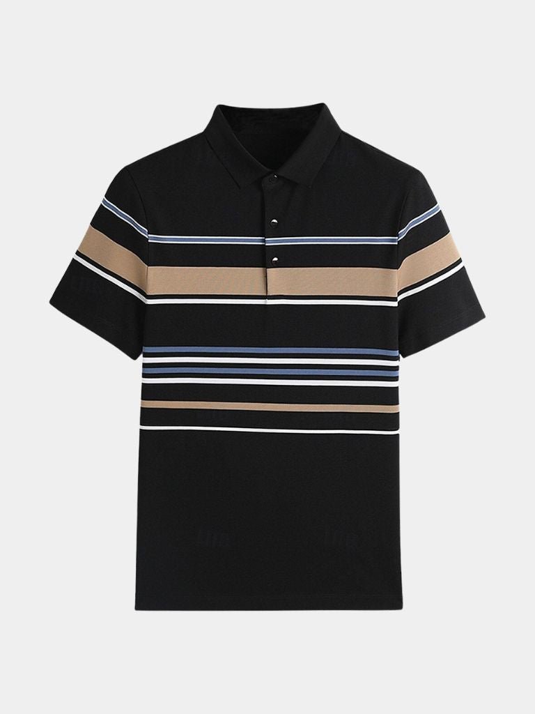 Polo w paski zachodu słońca