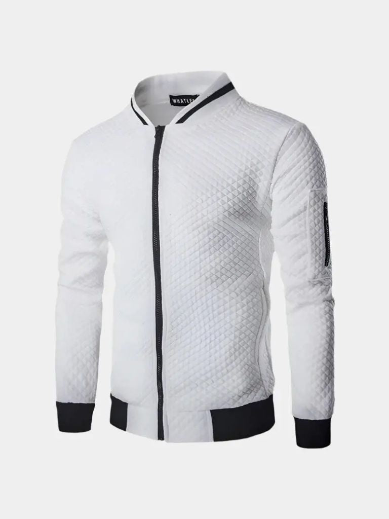 Teksturowana Casual Bomberka