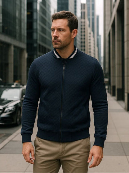 Teksturowana Casual Bomberka