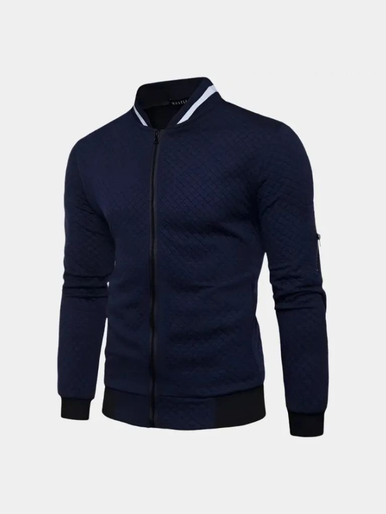 Teksturowana Casual Bomberka