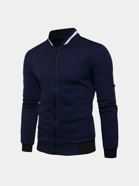 Teksturowana Casual Bomberka