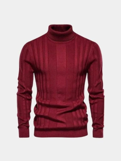 Sweter z golfem