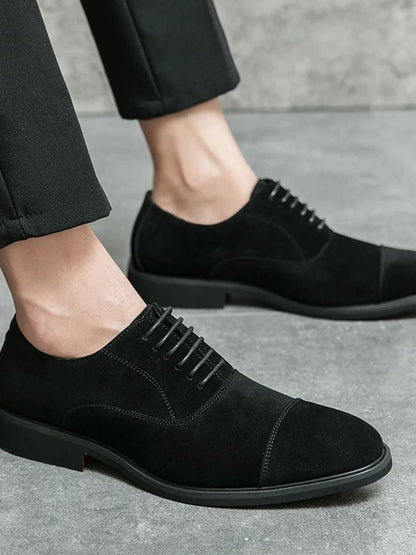 Buty Derby Velvet Monarch
