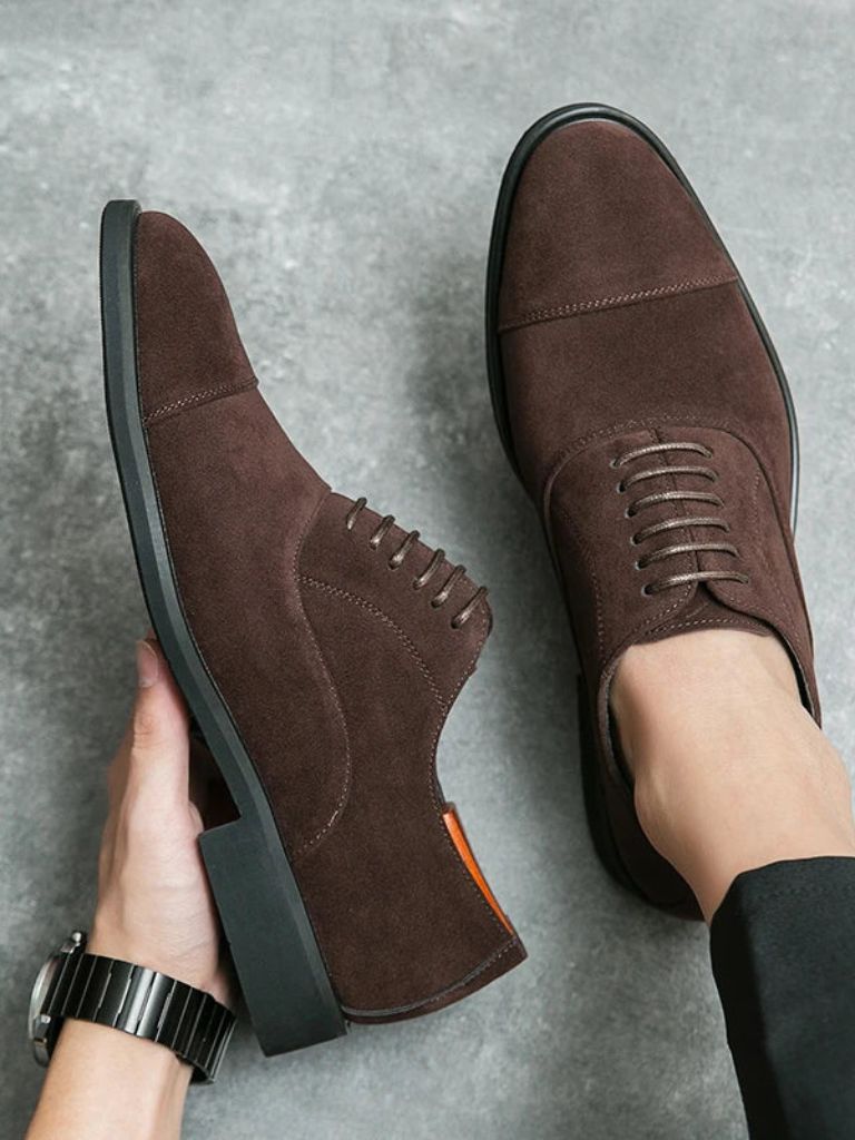 Buty Derby Velvet Monarch